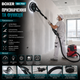 Шлифовальная машина для стен и потолка Boxer BX700 2200 Вт 225 мм 1700 об мин с LED подсветкой плавным пуском и подключением пылесоса для шлифования шпаклевки штукатурки и гипсокартона - изображение 3