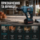Аккумуляторный перфоратор Boxer SR 149 24 В 3 Ah SDS Plus с двумя аккумуляторами бесщеточным двигателем тремя режимами работы для сверления бетона металла и дерева - изображение 4
