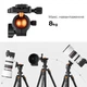 Професcиональный фото штатив для камери і телефону K&F Concept K234A0+BH36 KF09.101V1 163см - изображение 9