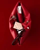Фірмова косметичка - клатч Patrick Ta Beauty Bag - Puffer Major Clutch, 35*23*8 cм, червоний - зображення 5