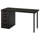 Письменный стол LAGKAPTEN/ALEX IKEA 894.321.71 черно-коричневый - изображение 1
