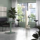 Столик для ноутбука з колесами, зелений, 66х50 см MITTZON IKEA 704.981.95 - зображення 8