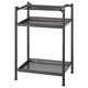 Письмовий стіл, чорно-коричневий/чорний, 140x60 см LAGKAPTEN/SPAND IKEA 495.638.28 - зображення 5
