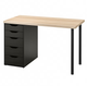 Стол LAGKAPTEN/ALEX IKEA 794.169.68 дуб/коричневый - изображение 1