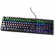 Проводная игровая клавиатура для ПК с RGB подсветкой полноразмерная раскладка на 104 клавиши с мягким ходом клавиш - изображение 9