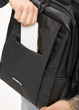 Элегантный комбинированный мужской рюкзак Sambag Zard X под ноутбук 16" из водоотталкивающей ткани для обучения черный - изображение 4