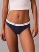 Трусики танга женские хлопковые Calvin Klein QD5357-CEC L Темно-синие (014056493372) - изображение 1