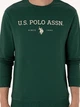 Свитшот мужской U.S. Polo Assn G081SZ082-000-2303161(Koyu Yesil) L Темно-зеленый с принтом (8683859425488) - зображення 7