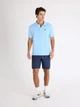 Поло длинное мужское U.S. Polo Assn 11Q0072-9800A(Blue Oxford) 2XL Голубое (786662639603) - зображення 3