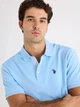 Поло длинное мужское U.S. Polo Assn 11Q0072-9800A(Blue Oxford) 2XL Голубое (786662639603) - зображення 4