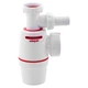 Сифон для кухонной мойки Neo Air 1½"×Ø40мм с подводом WIRQUIN (9542321) - изображение 1