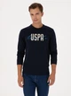 Світшот чоловічий U.S. Polo Assn G081SZ082-000-2331724 (Lacivert) M Темно-синій з принтом (8683859420872) - зображення 1