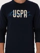 Світшот чоловічий U.S. Polo Assn G081SZ082-000-2331724 (Lacivert) M Темно-синій з принтом (8683859420872) - зображення 7