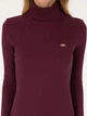 Гольф-водолазка жіноча U.S.Polo Assn G082SZ082-000-2296800 (Plum) XS Бордова (8683859341658) - зображення 6