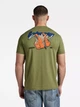 Футболка хлопковая длинная мужская G-Star Raw 59469015(Sage) M Хаки (3000943535778) - изображение 2