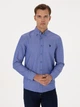 Рубашка мужская U.S. Polo Assn G081SZ004-000-2348254(Koyu Mavi) XL Синяя (8683859559640) - изображение 4