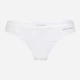 Набор трусиков танга женских хлопковых Pierre Cardin I022SZ0IT.P02.SK24-5LITanga.VR046 XL 5 шт Черный/Серый/Белый/Бежевый (8683858578888) - изображение 4
