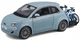 Автомодель Bburago Eurotrek Fiat 500E Touring 1:24 23012 з аксесуарами Блакитна (4893993230129) - зображення 1