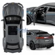 Машинка Lamborghini Urus игрушка моделька детская металлическая коллекционная 15 см Серый (1988705) - изображение 5