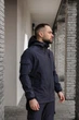 Чоловіча куртка Softshell демісезона без флісу водостійка Easy Intruder 5XL Темно синя - зображення 3