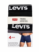 Чоловічі боксерські труси Levi's, набір з 4 штук Розмір M - изображение 1