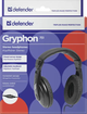 Навушники Defender Gryphon HN-751 Black (63751) - зображення 5