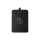 Складана дорожня сумка MUJI OHS6CC4S з переробленого нейлону, чорна - зображення 3