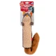 Іграшка для собак GiGwi Plush Білка з пискавкою, текстиль, 29 см (75309) - зображення 4