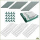 Складной парник Neo Tools 80×46×24 см с ПВХ-плёнкой и 3 полками - изображение 2