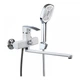 Змішувач для ванни Mixxus MAGNUM 006 EURO WHITE-CHROME білий - изображение 1