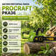 Аккумуляторная цепная пила Procraft PKA36 20V с бесщеточным двигателем шиной 250 мм шагом цепи 3/8 автоматической смазкой и бесключевой натяжкой - изображение 2