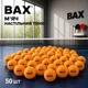 М'яч для настільного тенісу BAX 3*** ORANGE 50 шт - изображение 1