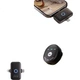 Soaiy Live Streaming Sound Card All-In Wireless Clip-On Monitoring Headset with Microphone for Internet Celebration, Outdoor Live Streaming, Karaoke, мобильное телефонное оборудование. Полный комплект SA2, элегантный черный. - изображение 1