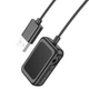 Bluetooth аудіо ресивер Borofone BC49 June (USB-A) чорний - зображення 3