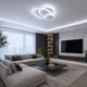 Люстра LED AN-72 WH 72Вт, 3000-6400К, 300-6120 Лм, пульт ДУ (Белый, Светильник светодиодный, потолочный) - изображение 3