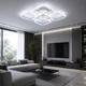 Люстра LED FR 4+1 WH 95Вт WH, 3000-6000К, 300-8550 Лм, пульт ДУ (Белый, Светильник светодиодный, потолочный) - изображение 3