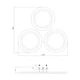 Люстра LED RR-36 WH 36Вт, 3000-6400К, 300-3060 Лм, пульт ДУ (Белый, Светильник светодиодный, потолочный) - изображение 6