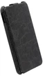 Etui z klapką do smartfona Krusell SlimCover Tumba do HTC One 801e Black (75579) - obraz 1