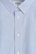 Сорочка чоловіча COS cotton oxford shirt 1307720002 XL Біло-блакитний - изображение 6