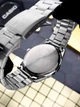Мужские наручные часы Casio MTP-VD03D-3A1 серебристые с зеленым циферблатом - изображение 9