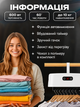 Сушилка для одежды складная DRYING CLOTH HEATER 600 Вт, электрическая подвесная сушилка для вещей 110 см, сушилка с подогревом для одежды и текстиля, компактная сушилка для дома - изображение 4