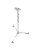 Стійка студійна Avenger Overhead Stand 58 Срібляста сталева з колесами (A3058CS) - изображение 2