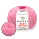 Пряжа Gazzal Cotton Baby, Рожевий №3468, 50 г/165 м, Газзал Бебі Коттон бавовна з акрилом, демісезон, нитка для в'язання - зображення 1