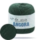 La Mia Angora, Темно-зеленый №131 - пряжа для вязания 50г/125м, 15% ангора / 15% вискоза / 50% полиамид - изображение 1