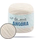 La Mia Angora, Білий №1 - пряжа для в'язання 50г/125м, 15% ангора / 15% віскоза / 50% поліамід - зображення 1