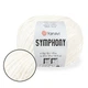 YarnArt Symphony, Белый №2101, 80% хлопок / 20% вискоза, 50 г (125 м), летняя пряжа для вязания крючком и спицами, ЯрнАрт Симфония - изображение 1