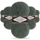 Упаковка Alize Lana Gold, Серебряная сосна №180, 5шт - 100 г / 240 м, полушерстянная пряжа средней толщины для вязания, упаковка 5 мотков - изображение 1