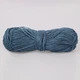 Пряжа Candy-Yarn Linen, 96% лен/4% полиэстер, 50 г/135 м, натуральная летняя пряжа для топов, туник, одежды и аксессуаров, цвет Джинс №13 - изображение 2