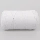 YarnArt Macrame Cotton, Білий №751 - бавовняний шнур 250 г / 225 м для макраме, в'язання сумок, кашпо, аксесуарів - зображення 2