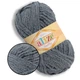 Пряжа для в'язання Alize Softy, Мишка №87, 100% мікрополіестер, 50 г, 115 м - плюшева нитка для спиць і гачка (іграшки, одяг, пледи) - зображення 1